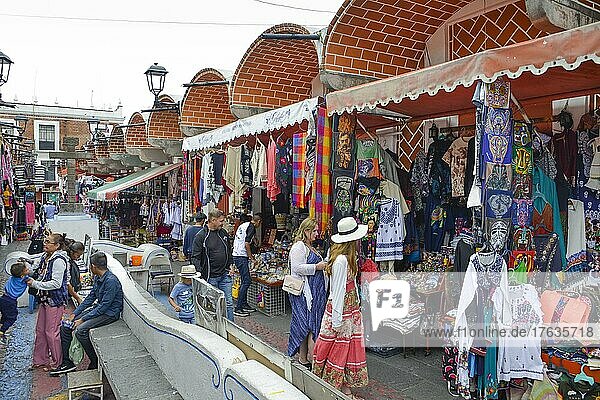 El Parian craft market  Puebla  Mexico  Central America