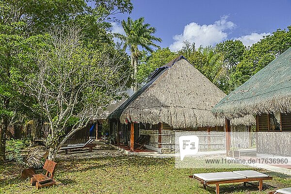 Ferienhäuser  Laguna de Bacalar  Quintana Roo  Mexiko  Mittelamerika