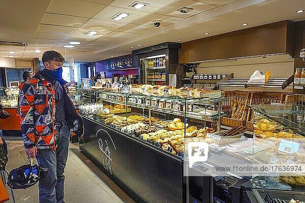 Bakery  Shopping Centre  Le Forum  Courchevel  Savoie Department  France  Europe