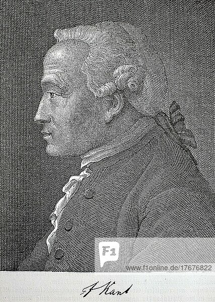 Immanuel Kant  22 April 1724  12 February 1804  was a German philosopher of the Enlightenment  digitally restored reproduction from a 19th century original  exact date unknown