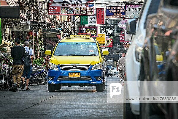 Taxi  Pattaya  östlichen Golfküste Thailands