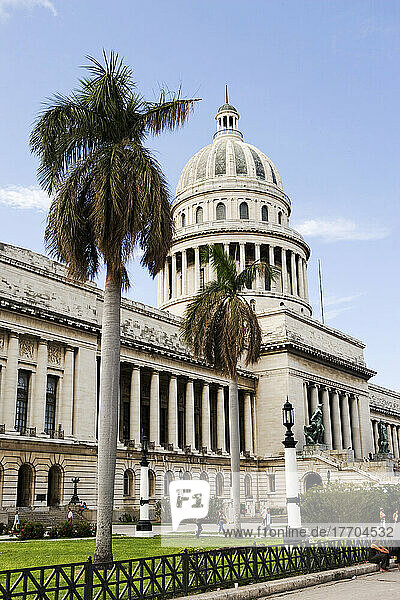 Das Capitolio-Gebäude  Alt-Havanna  Kuba.