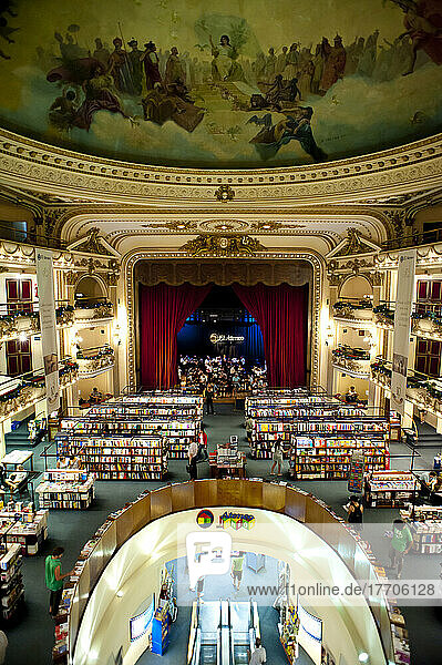 El Ateneo  Beautiful Old Theatre Converted Into A Bookshop  Buenos Aires  Argentina