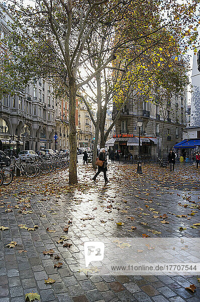 Place Saint Michel  Quartier Latin; Paris  Frankreich