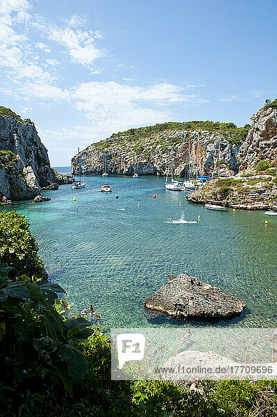 Cales Coves  Menorca  Balearische Inseln  Spanien