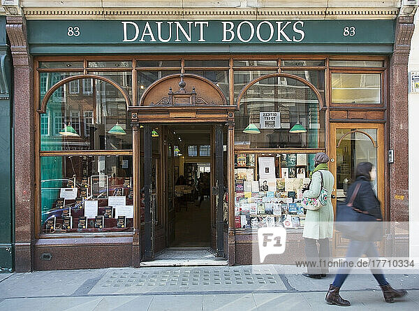 Daunt Books Bookshop  Marylebone High Street; London  England