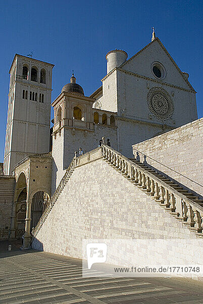 Europa  Italien  Umbrien  Assisi  Basilica Di S Francesco