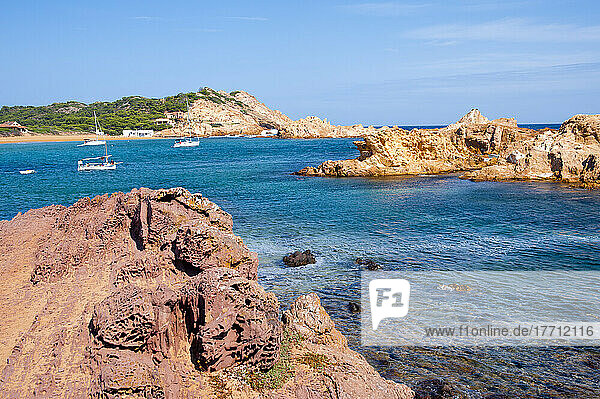 Cala Pregonda  Menorca  Balearische Inseln  Spanien