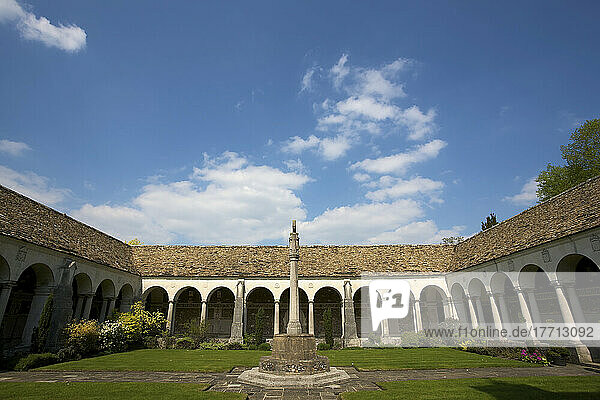 The War Cloister At Winchester College; Winchester  Hampshire  England