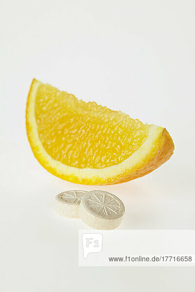 Zitronenkeil und Vitamine