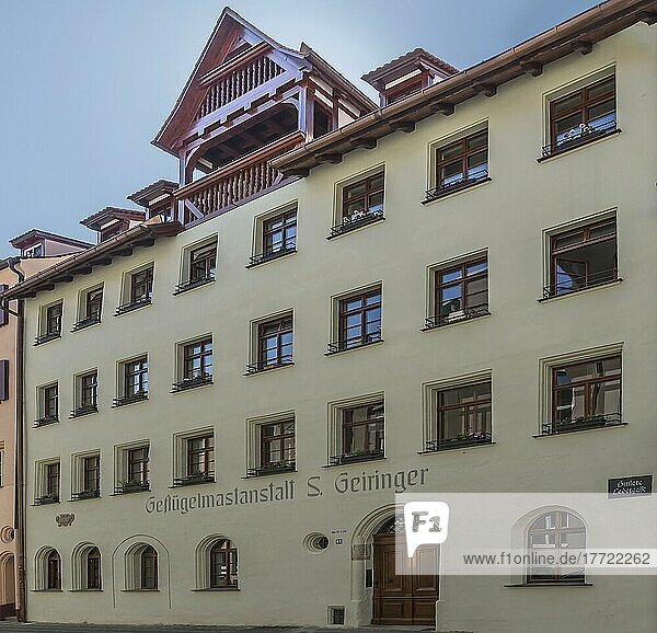 Handelshaus von 1697 in der Hinteren Ledergasse 43  Totalsanierung von 2015-2021  von den Altstadtfreunden Nürnberg