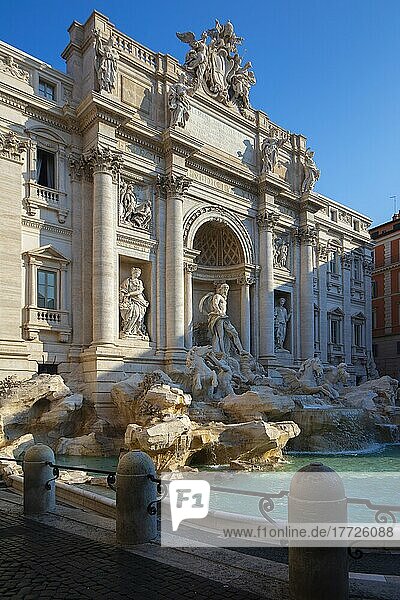 Trevi Fountain  Rome  Lazio  Italy  Europe