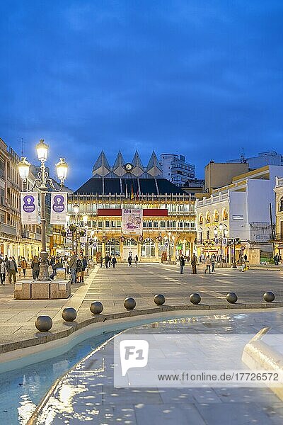 Die Plaza Mayor  Ciudad Real  Kastilien-La Mancha  Spanien  Europa