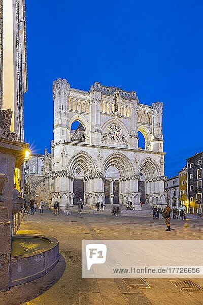 The Cathedral of Santa Maria and San Giuliano  Cuenca  UNESCO World Heritage Site  Castile-La Mancha  Spain  Europe