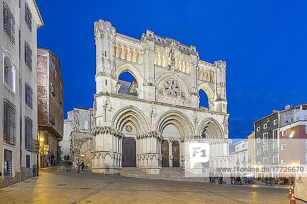 The Cathedral of Santa Maria and San Giuliano  Cuenca  UNESCO World Heritage Site  Castile-La Mancha  Spain  Europe