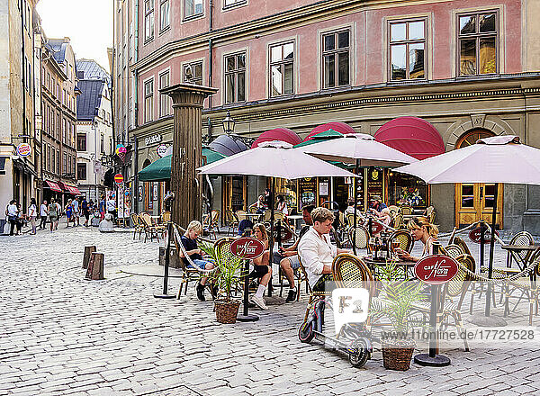 Cafe Nova  Jarntorget  Gamla Stan  Stockholm  Stockholm County  Sweden  Scandinavia  Europe