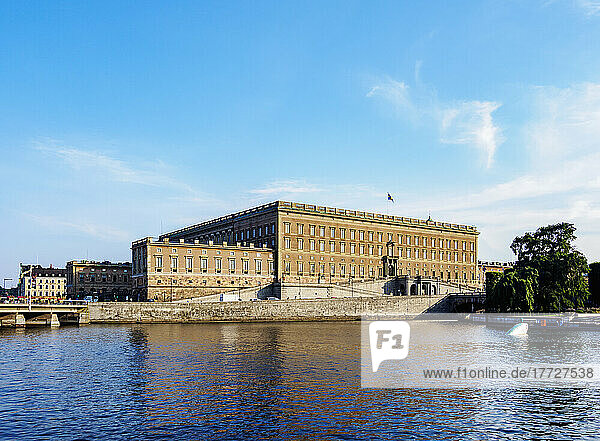 The Royal Palace  Stockholm  Stockholm County  Sweden  Scandinavia  Europe