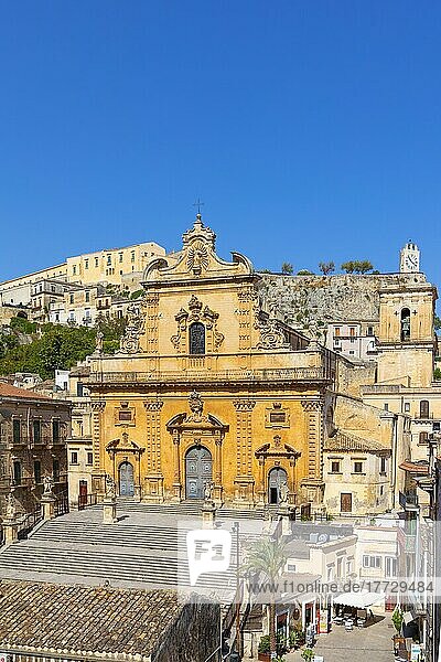 Modica  Ragusa  Val di Noto  UNESCO World Heritage Site  Sicily  Italy  Europe