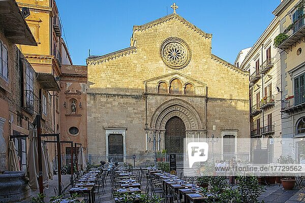 The Basilica of San Francesco d'Assisi  Palermo  Sicily  Italy  Europe