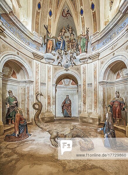 Chapel of the Immaculate Conception  The Sacro Monte di Oropa  Sanctuary of Oropa  UNESCO World Heritage Site  Biella  Piedmont  Italy  Europe