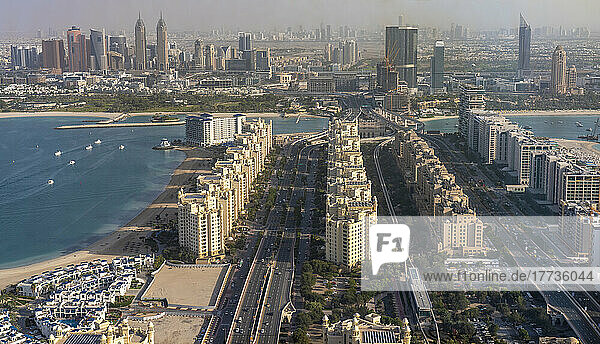 United Arab Emirates  Dubai  Hotels and apartments of Palm Jumeirah Archipelago