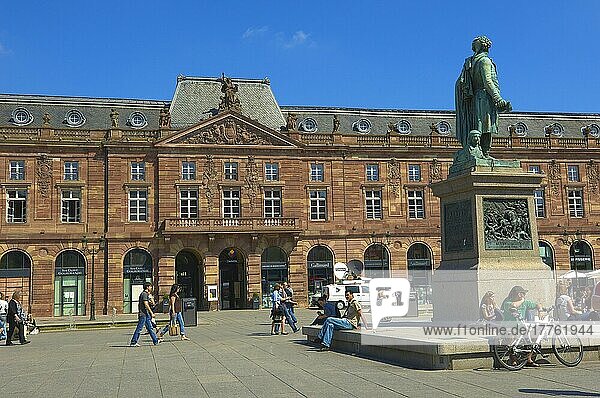 Straßburg  Kleber-Platz  UNESCO-Welterbe  Place Kleber  Elsass  Bas Rhin  Frankreich  Europa