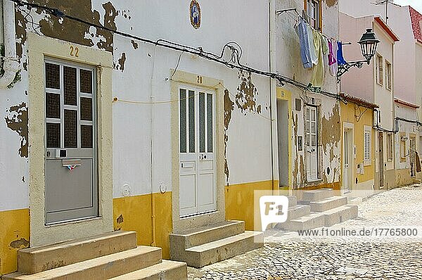 Alcochete  Fischerviertel  Bezirk Setubal  Küste von Lissabon  Portugal  Europa