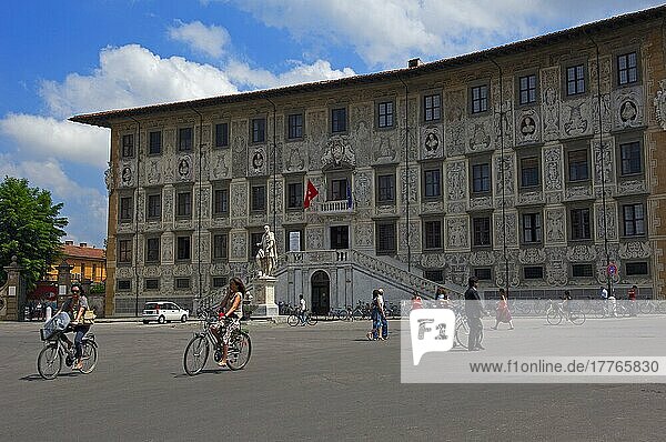 Pisa  Cavalieri-Platz  Piazza dei Cavalieri  UNESCO-Weltkulturerbe  Toskana  Italien  Europa