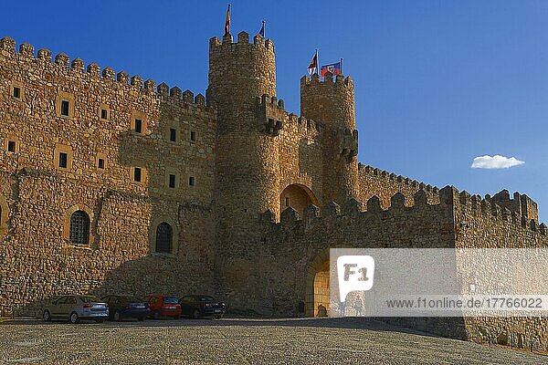 Schloss  Parador de turismo (staatlich geführtes Hotel)  Siguenza  Provinz Guadalajara  Kastilien-La Mancha  Spanien  Europa