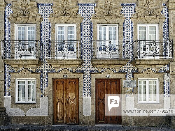 Hausfassade  Vila Real  Portugal  Europa