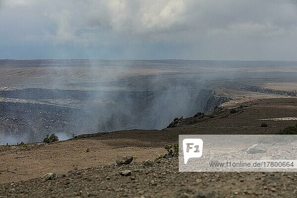 Active eruption  Kilauea volcano  Hawai'i Volcanoes National Park  Big Island  Hawaii  USA  North America