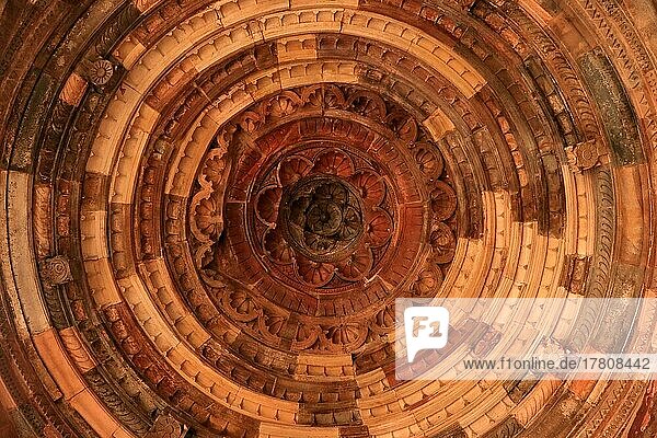 Vintage Spirale Wandkunst Decke Lotus Muster Design  Vintage Spirale Wandkunst  New Delhi