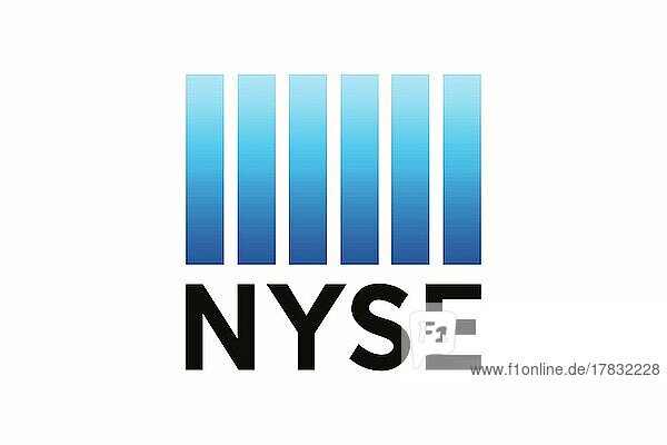 New York Stock Exchange  Logo  Weißer Hintergrund