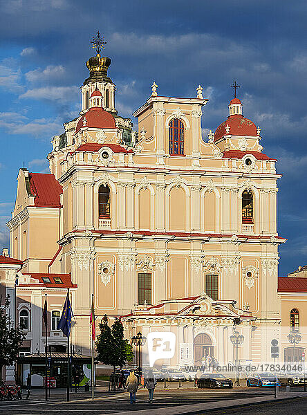 Church of St. Casimir  Old Town  UNESCO World Heritage Site  Vilnius  Lithuania  Europe