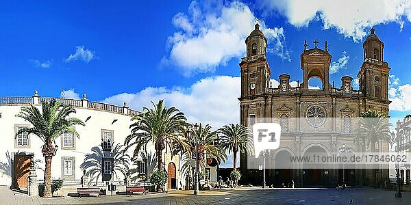 Die Kathedrale Santa Ana in Las Palmas de Gran Canaria. Las Palmas  Gran Canaria  Kanarische Inseln  Spanien  Europa