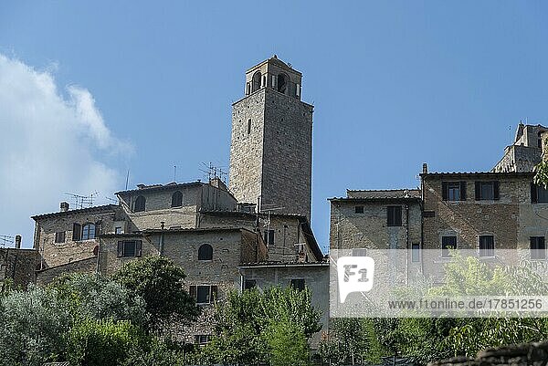San Gimignano  wird auch Mittelalterliches Manhattan oder Stadt der Türme genannt  UNESCO-Welterbe  San Gimignano  Provinz Siena  Toskana  Italien  Europa