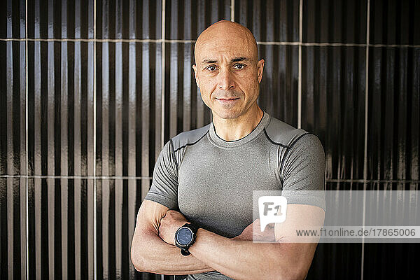 Portrait Of Fitness Trainer At Gym