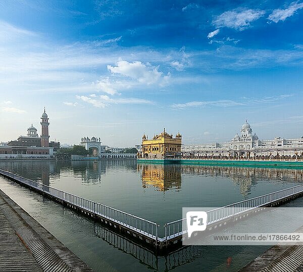 Sikh-Gurdwara Golden Temple (Harmandir Sahib) . Amritsar  Punjab  Indien  Asien