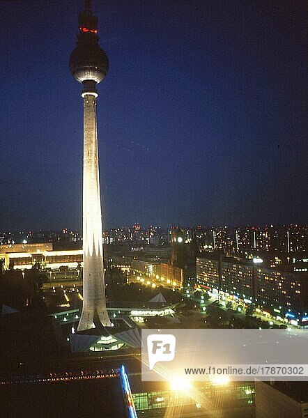 East Berlin. Was capital of the GDR here on 9. 6. 1989
