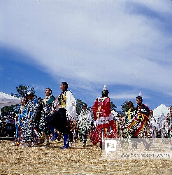 Pow Wow  7 Nations in Sedona  Indians at dances Arizona  USA  North America