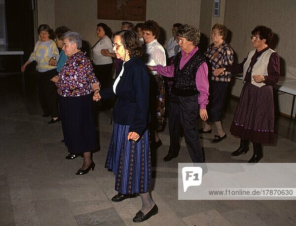 Ruhrgebiet. Seniorinnen Frauengruppe ca. 1989
