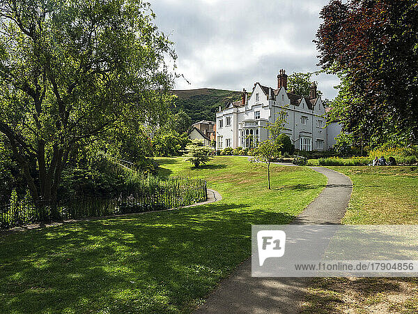 Priory Park in Great Malvern  Worcestershire  England  Vereinigtes Königreich  Europa