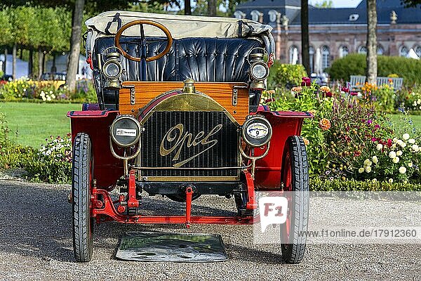 Vintage Opel 4 Doktorwagen Tourer  Germany 1908  4-cylinder  1. 029 ccm  8 hp  4-speed  525 kg  50 km h  Classic Gala  International Concours d'Elegance  Schwetzingen  Germany  Europe