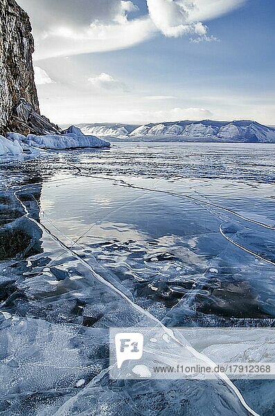 Lake Baikal  Olkhon Island  Pribaikalsky National Park  Irkutsk Province  Siberia  Russia  Europe
