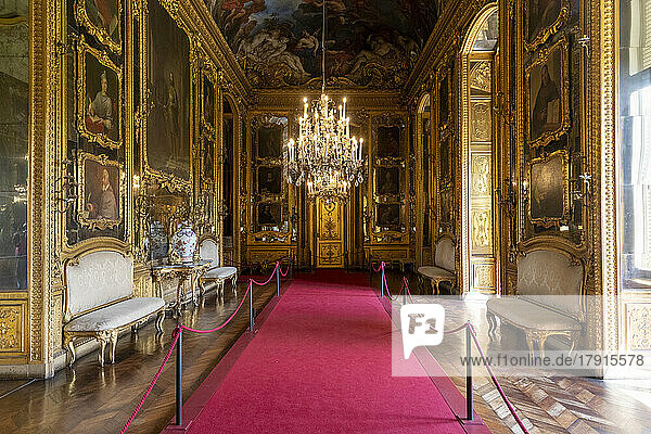 Galerie Daniel  Königlicher Palast  Turin  Piemont  Italien  Europa