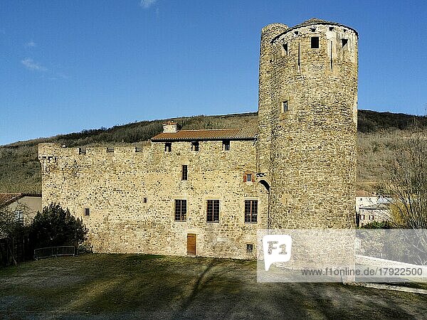 Schloss Saint Gervazy  Puy de Dome  Auvergne  Frankreich  Europa
