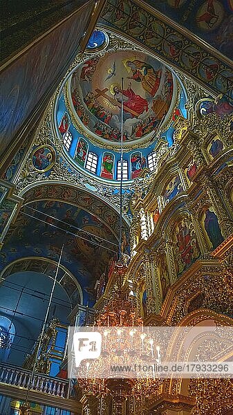 Malereien in St. Sophia Cathedral  Kiew  Ukraine  Osteuropa  Europa