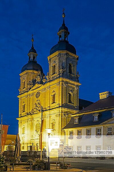 Pfarrkirche  Wallfahrtskirche zur Heiligen Dreifaltigkeit  Gößweinstein  Oberfranken  Franken  Bayern  Deutschland  Europa