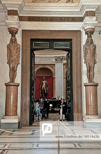 Telamon's statues  Antinous Telamoni  Vatican Museums  Vatican  Rome  Lazio  Italy  Europe  Vatican City  Europe