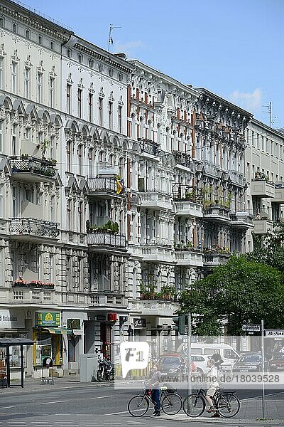 Altbauten  Gotzkowskystrasse  Moabit  Berlin  Deutschland  Europa